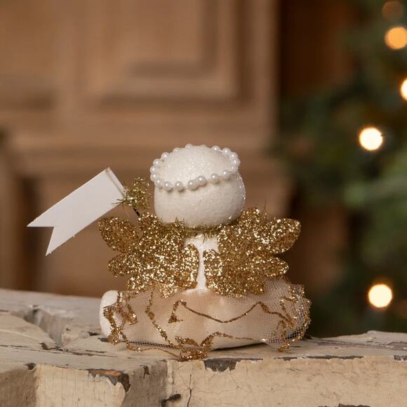 Bethany Lowe Wish Upon A Star Snow Angel Snowman Michelle Allen Design NEW - Picture 2 of 8